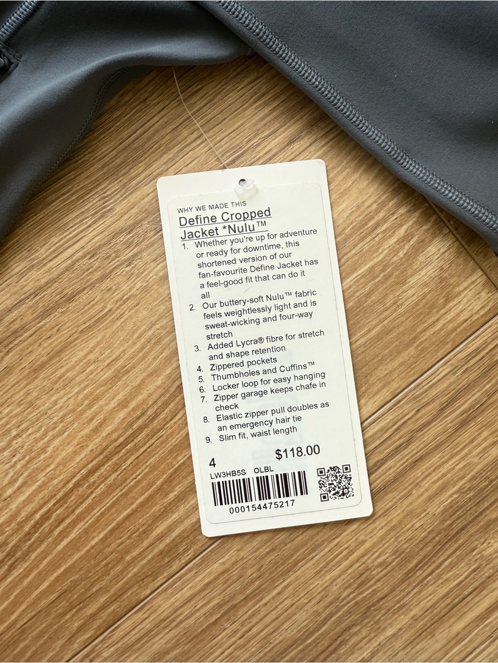 Lululemon Define Crop Jacket - Picture 5 of 5